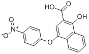 1-hydroxy-4-(4-nitrophenoxy)naphthalene-2-carboxylic acid
