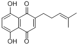 5,8-dihydroxy-2-(4-methylpent-3-enyl)naphthalene-1,4-dione